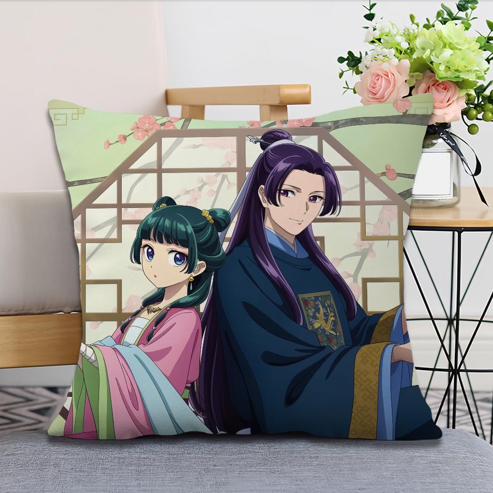 

мультяшный D-Дневники аниме Мягкая Удобная Подушка A-Аптечка для Дивана Гостиной Домашнего офиса Декор Защитный Чехол 66x66CM(26x26in)