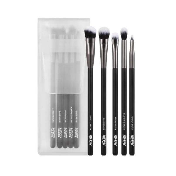 

MERZY Eye Makeup Brush 5-Piece Set Black 1 Set 1EA