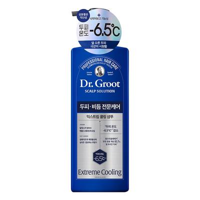Dr. Groot Scalp Solution Scalp Dandruff Care Extreme Cooling Shampoo, 700ml, 1 Unit
