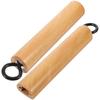 2 Pezzi Manico in Legno Premium Sostitutivo per Pentole Universale Rimovibile Lunga Presa per Padelle Utensili da Cucina Anti-Scottatura Accessori da Cucina