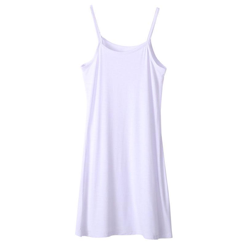 

Топ Майка Жіноча Міні Коротка Сукня на Регульованих Бретелях Спагеті Міні White,2XL