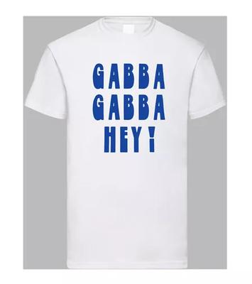 Gabba Gabba Hey T Shirt 1151 Music Punk Ramones Pinhead Blitzkrieg Bop Sheena