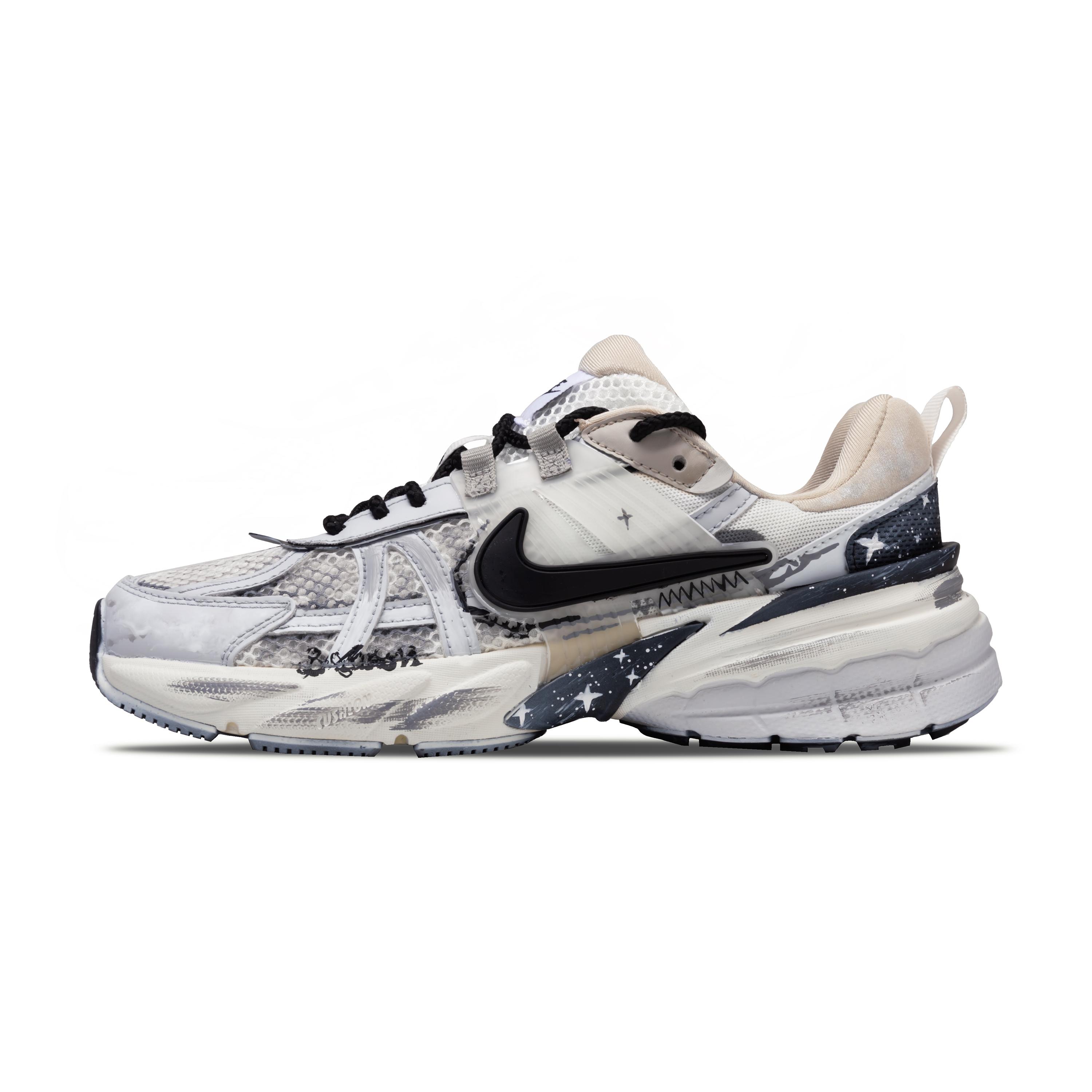 

Nike V2K Run Fabric Abrasion Resistant Slip Resistant Abrasion Resistant Slip Resistant Low top City Commuting HJ4497-100(Team1068-) 40