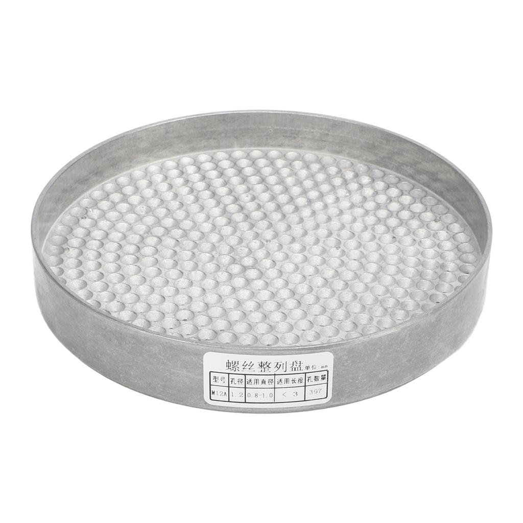 Screw Tray Slotted Tool Storage Holder 397 Holes Zinc Alloy Organizer for Working