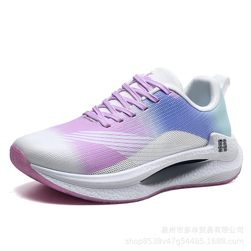 Jueying Running Shoes Multi-color Ultra-light Shock Absorption Sports Training Running Shoes Outdoor Leisure Hiking Casual Shoes