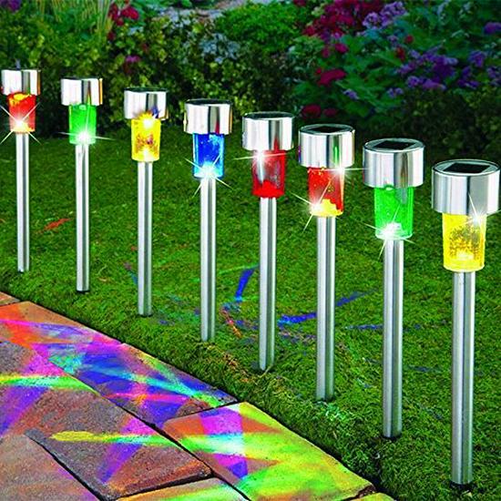 Stainless Steel Solar Pathway and Ground Light