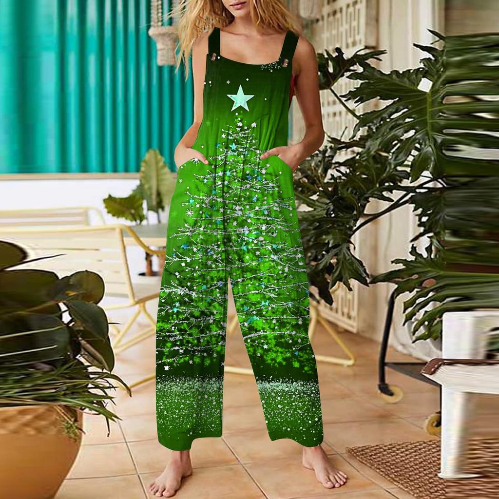 Uformelle kjeledresser for kvinner Justerbare stropper Ermeløse sommer søte komfortable gensere med lomme