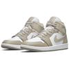New JORDAN 1 Mid Linen 554724-082