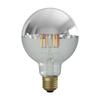 [Siphon Ball 95 Silver Mirror LED Bulb LDF36D] 3-Year Warranty. Color Temperature: 2200K, E26, Warm Warm White. Silver Glass. Retro, Antique,