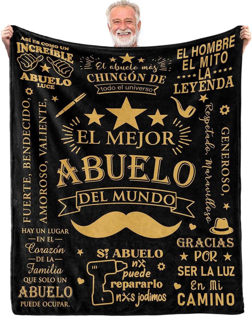 Gifts for Dad Blanket Birthday Gifts for Dad Dad Gifts from Daughter Gifts for Dad Who Wants Nothing Throw Blankets 60"x50"