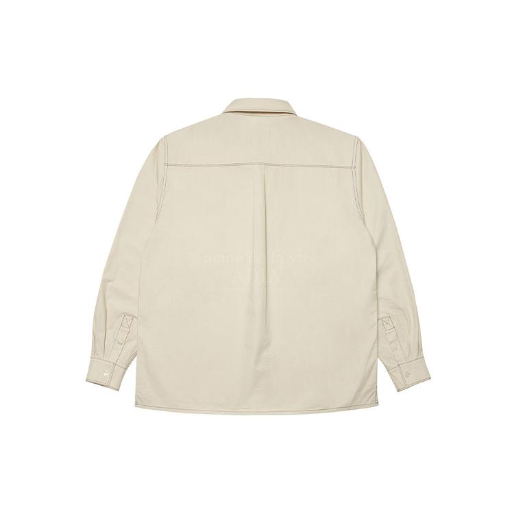 Acme De La Vie/ADLV Shirt Unisex Beige ADLV-22SS-SHLSLS-BEG