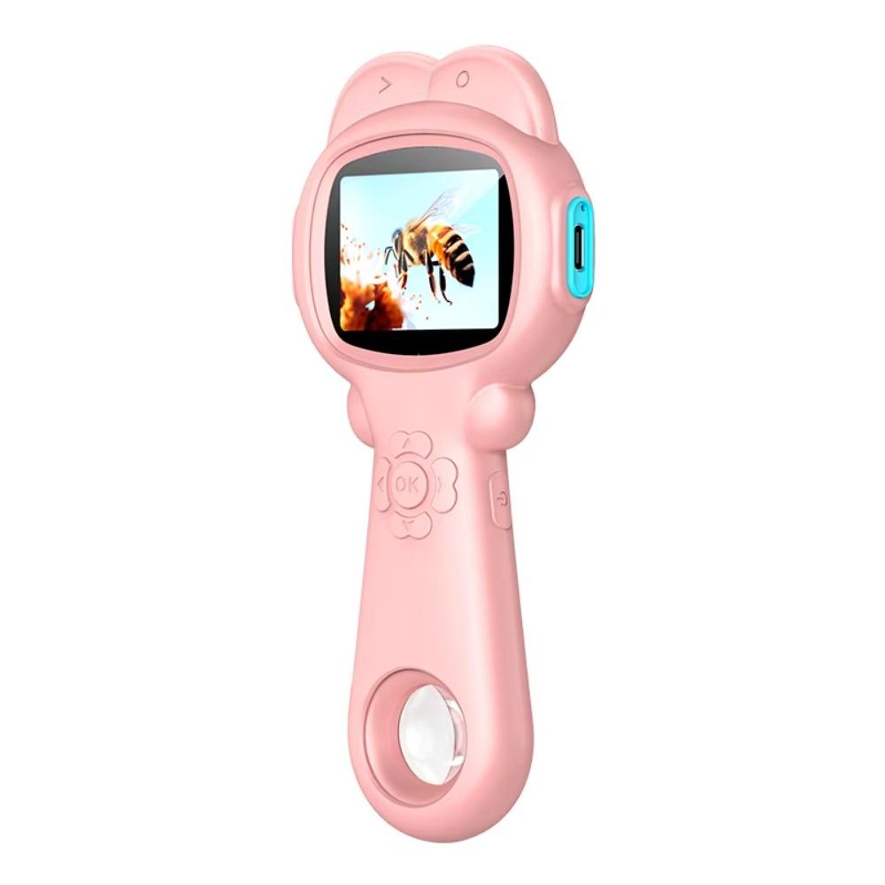 With Silicone Case Handheld Digital Microscope HD Mini Portable Microscope for 500mAh Laboratory