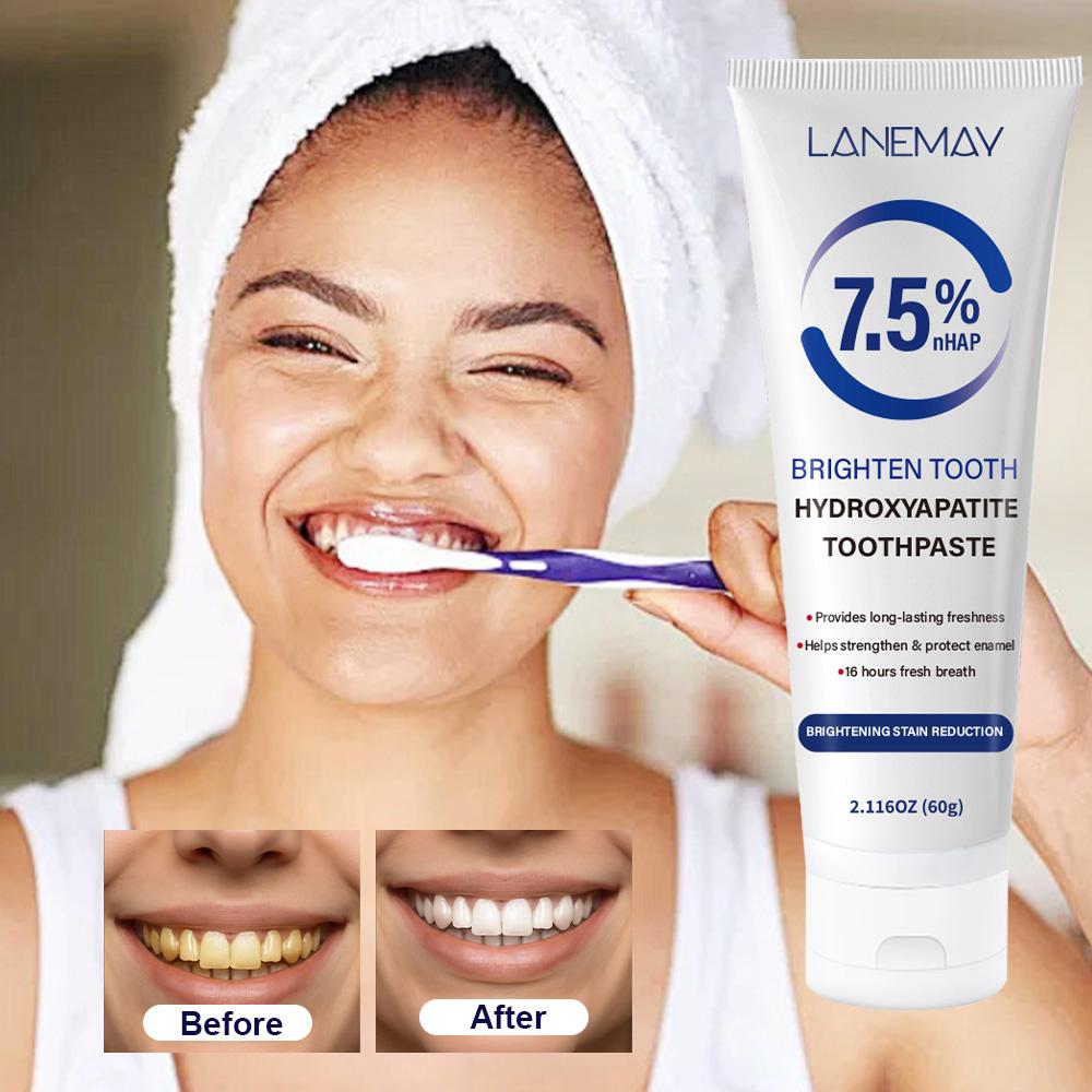 Hydroxyapatite Toothpaste-Deep Cleaning Of The Oral Cavity-Helps Strengthen & Protect-Advanced Enamel Care For A Confident Brighter Smile-60g
