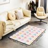 Cute Heart 3x5 Area Rug Cartoon Bow Knot Rugs for Living Room | Colorful Romantic Pink Fantasy Washable Rug,Valentine's Day Theme Love Heart