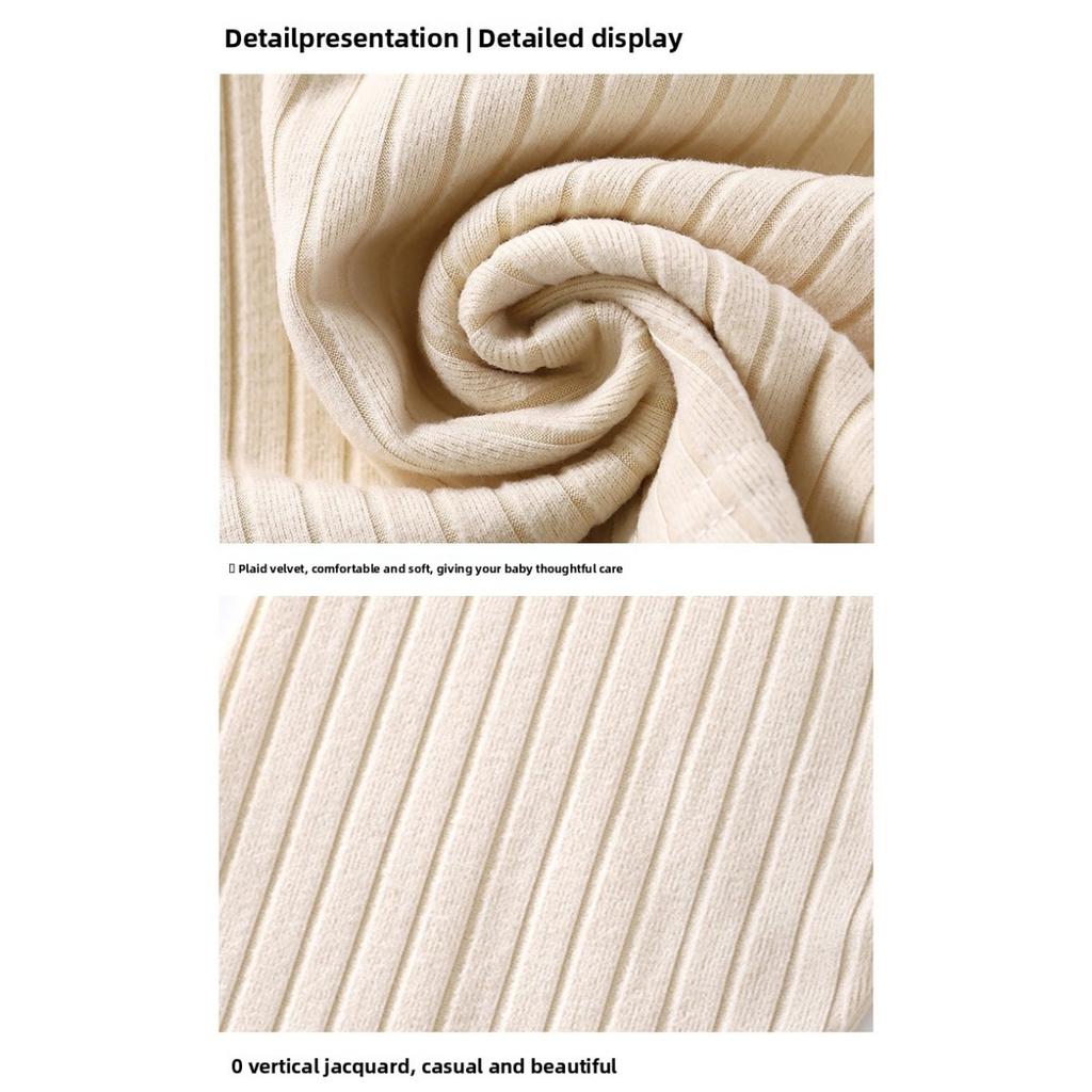 Children's Underwear Set, Korean Edition Spring New Clothes, Boys' De Rong Girls' Baby, Keng Tiao Home Clothes, Children's Clothing