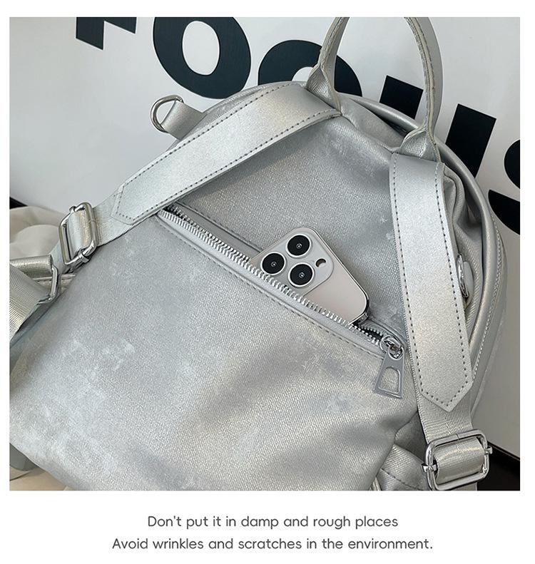 Trendy 2025 Women's Waterproof Large Travel Backpack for College and Office