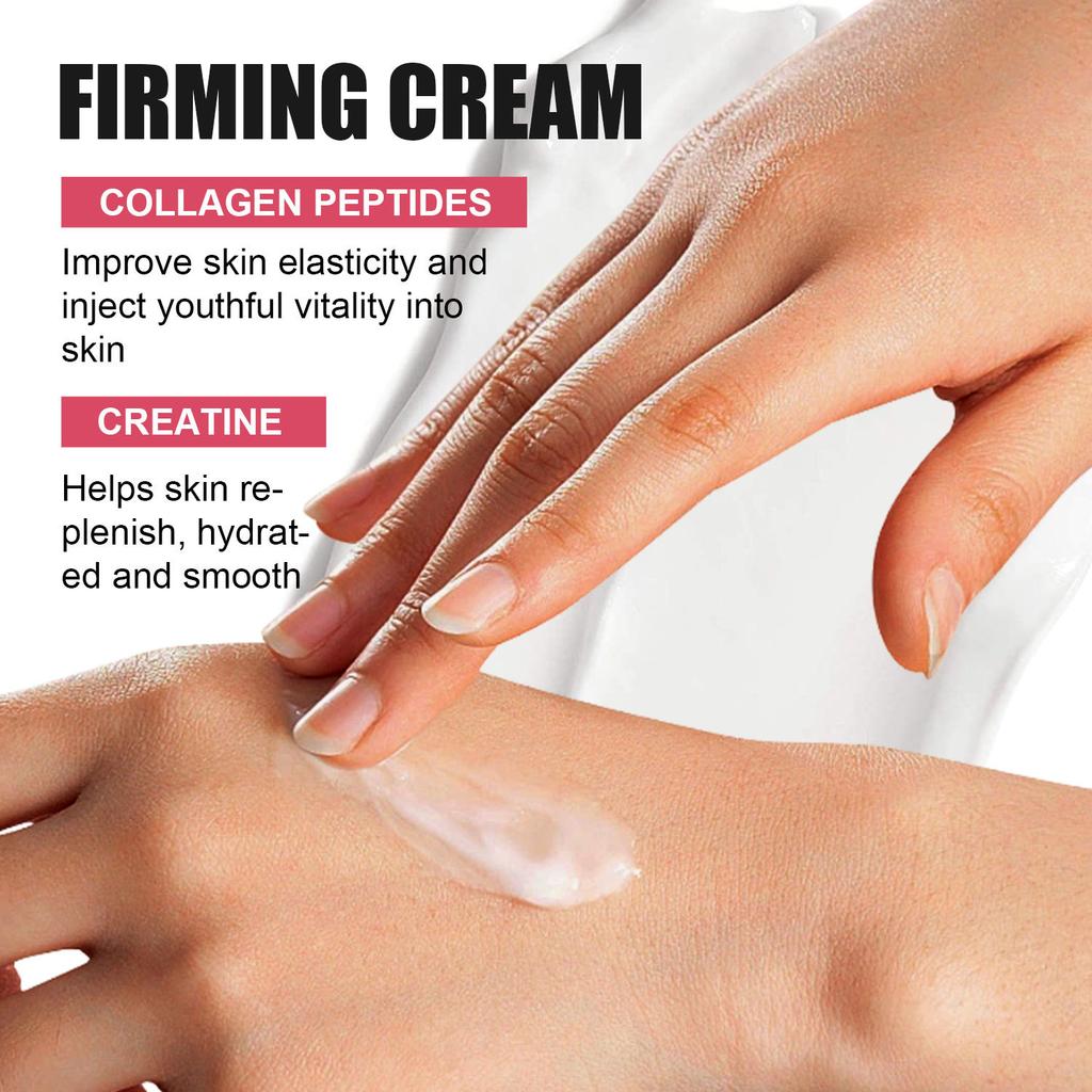 Lotus Collagen Peptide Firming Cream 50ml Duckbill Push Bottle Moisturize and Brighten Skin Tone Revitalize and Nourish Hydrate