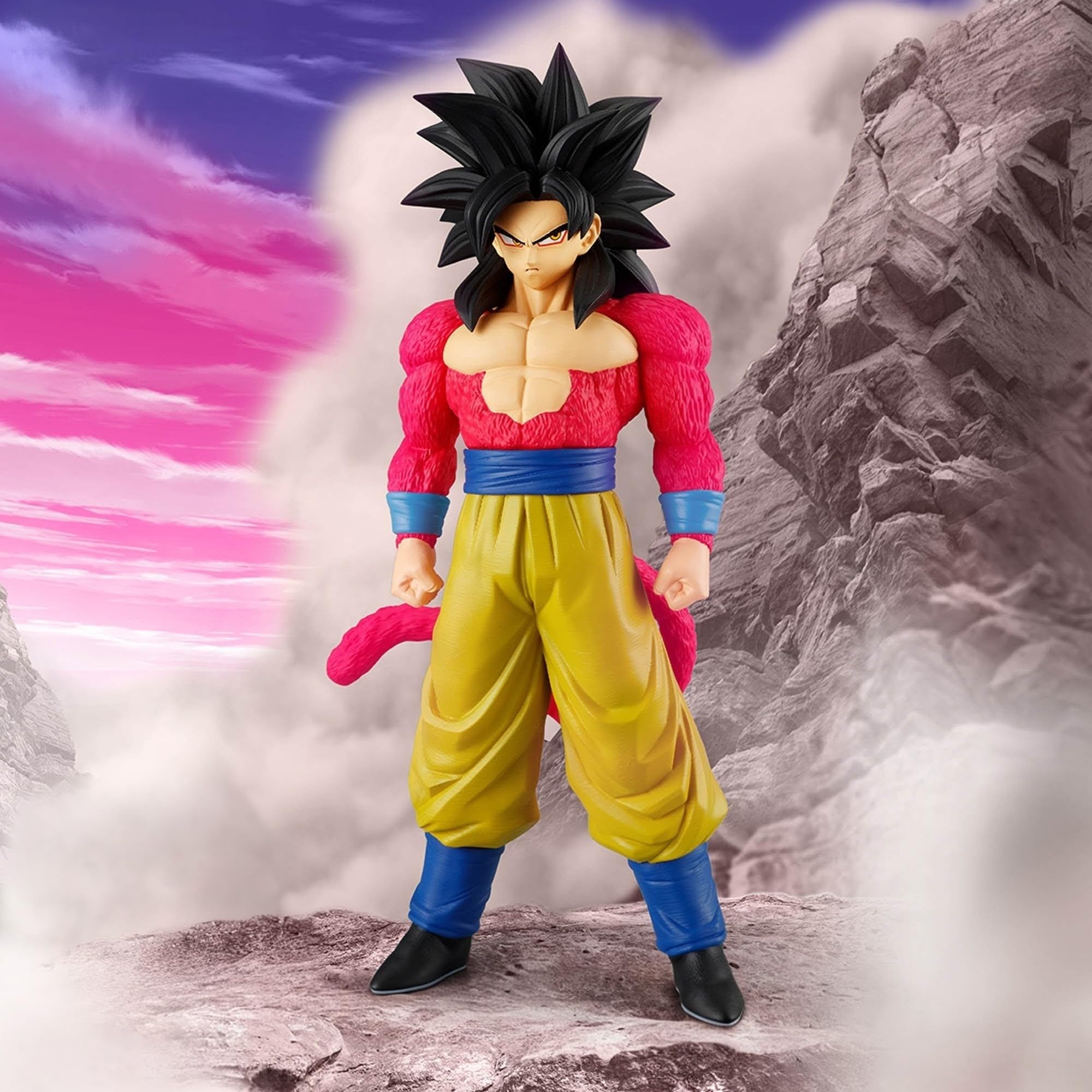 

Dragon Ball Figure Son Goku Super Saiyan 4 SOLID EDGE WORKS 21cm -THE Shutsjin- Size Approx.