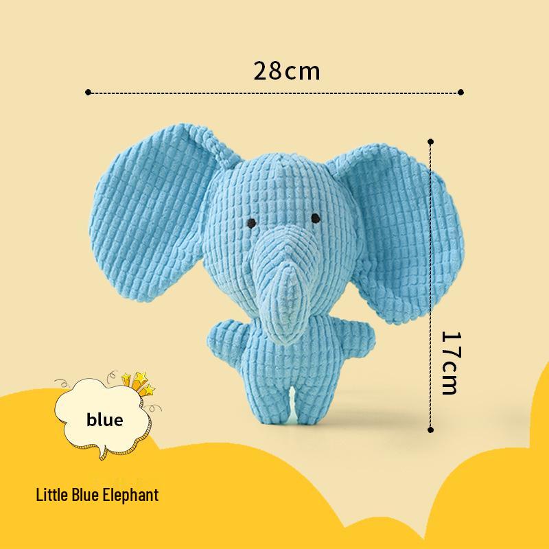Dog Sound Toy: Bite-Resistant Molar Relief for Puppies & Large Breeds