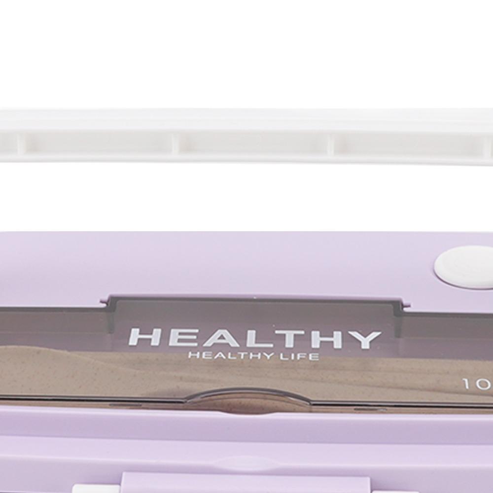 PP Lunch Storage Container 3 Compartment Food Container Practical Compartment Lunch Box For Travel
