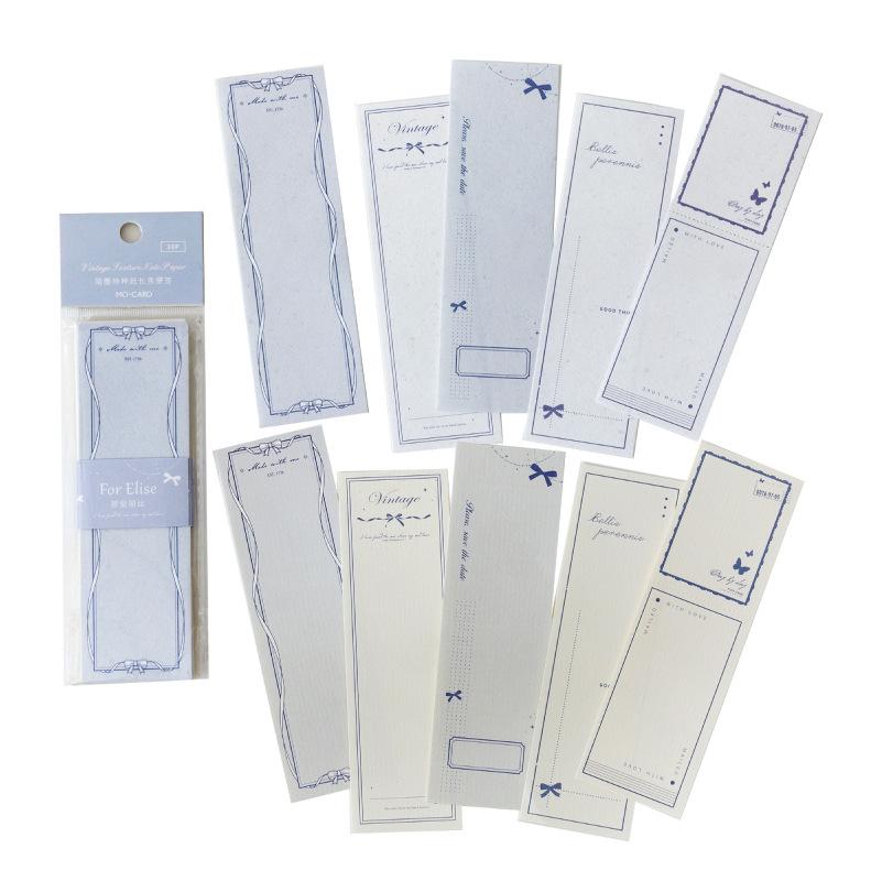 Sticky Notes And Listen To The Wind Series Simple Retro Handbook Message Notepaper Bottom 6 Models