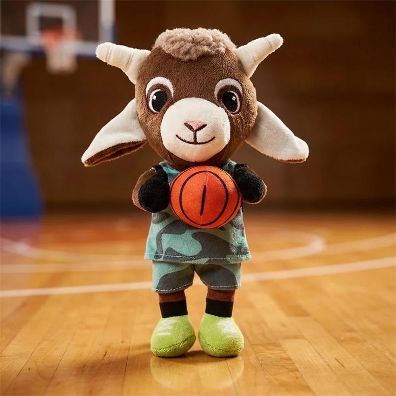 

GOAT Plush Toys Funny Movie-related Merchandise Exquisite Fans Collection Character Role Ornament Birthday Gifts For Friends 24cm