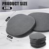4PCS/8pcs Diatomite Coasters Set Unique Absorbent Drink Coasters Modern Desk Cup Mats for Office Home Use
