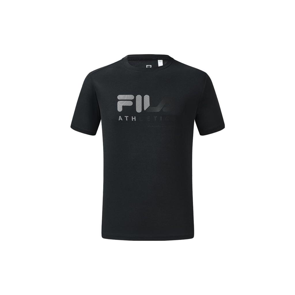 Fila Off-Court Fitness Short Sleeve T-Shirt Men Tops Deep-Black A11M321104ABK