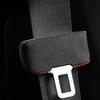 For Leading Ideal Li LiXiang L6 L7 L8 L9 Car Safety Belt Buckle Suede Leather Protective Cover Car Seatbelt Protective Cover
