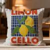 Popular Limoncello Cocktail Cushion Cover Soft Washable Pillow Case Multi-Scene For Couch Bed Travel Office Use
