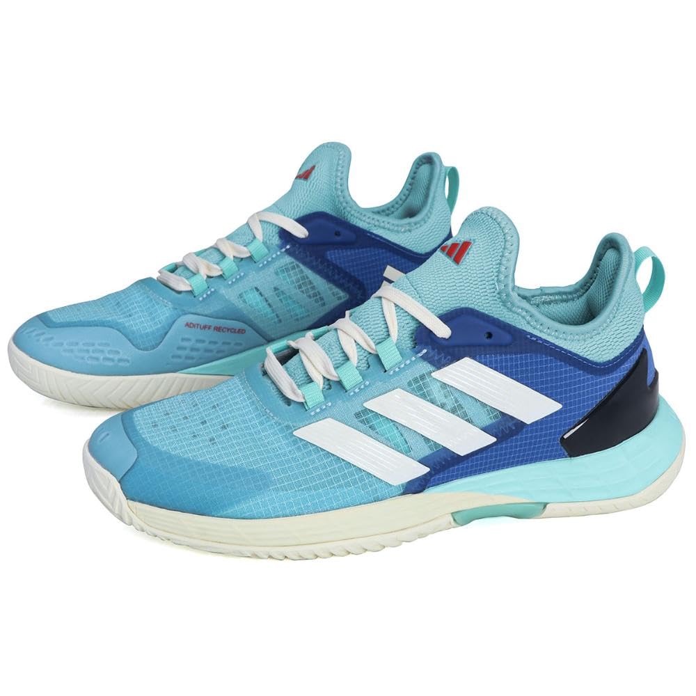 Tennisschuhe Adizero Ubersonic Tennis LZO19 Light Aqua cm [Adidas] 4.1 Herren Aqua/Off White/Flash (ID1562) 24.5