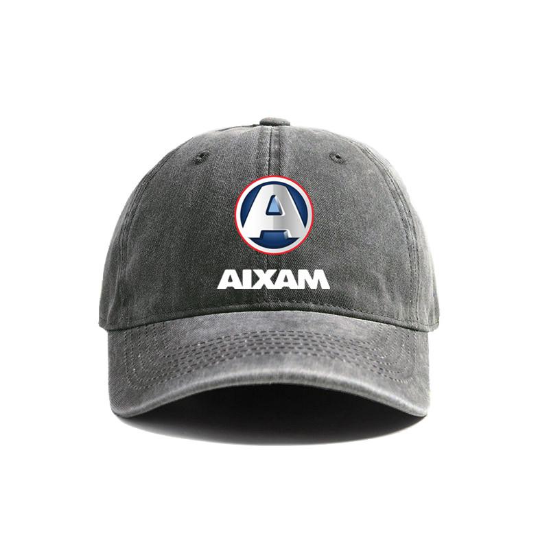 Aixam Baseball Cap Summer Distressed Dad Hats Unisex Outdoor Adjustable Cotton Caps