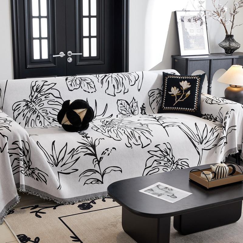 High-Grade Sofa Cover Chenille Sofa Towel Full Covered Anti-Scratching Sofa Cover Four Seasons Universal Sofa Cover