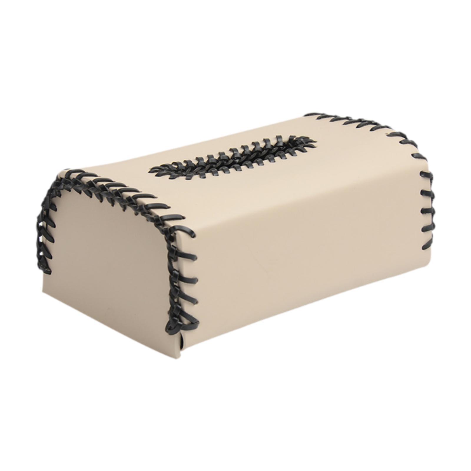

Tissue Box Ornament Modern Versatile Decor Paper Napkin Holder Case Tissue Holder for Office Desk Bedroom Living Room Kitchen серый