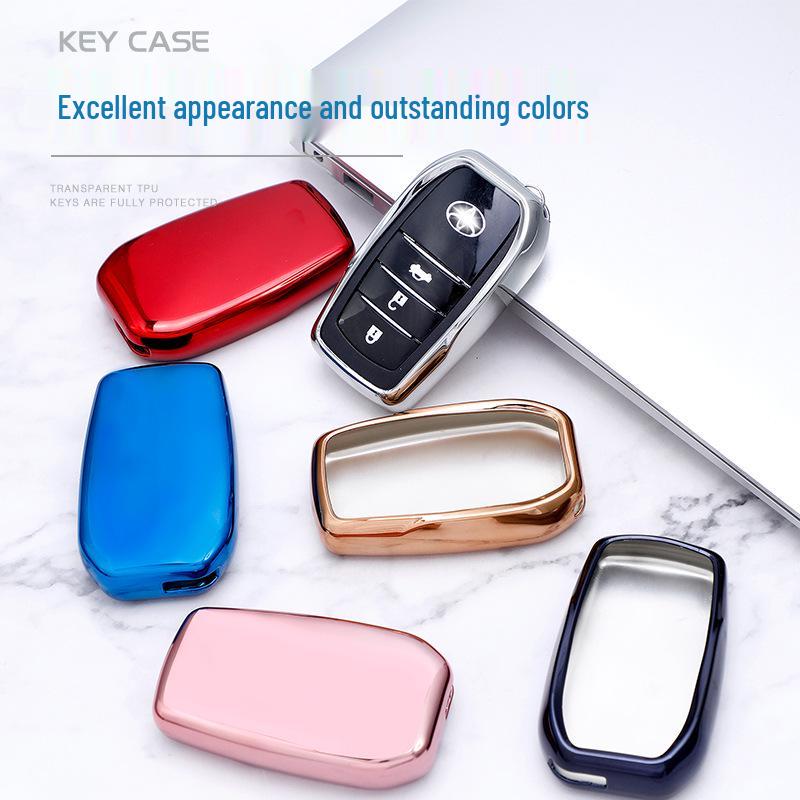 Toyota Key Cover for Camry, Avalon, RAV4, Venza, Highlander, Ling Shang - Half-Pack Shell