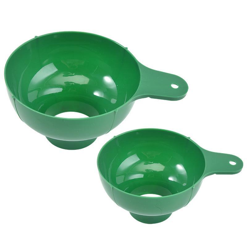 Set da 2 Pezzi Imbuto ad Ampia Bocca di Alta Gamma in Plastica Popolare per Condimenti per Insalate Liquidi Strumenti Ampi Gadget Imbuto a Bocca Cucina Filtro per Conserve