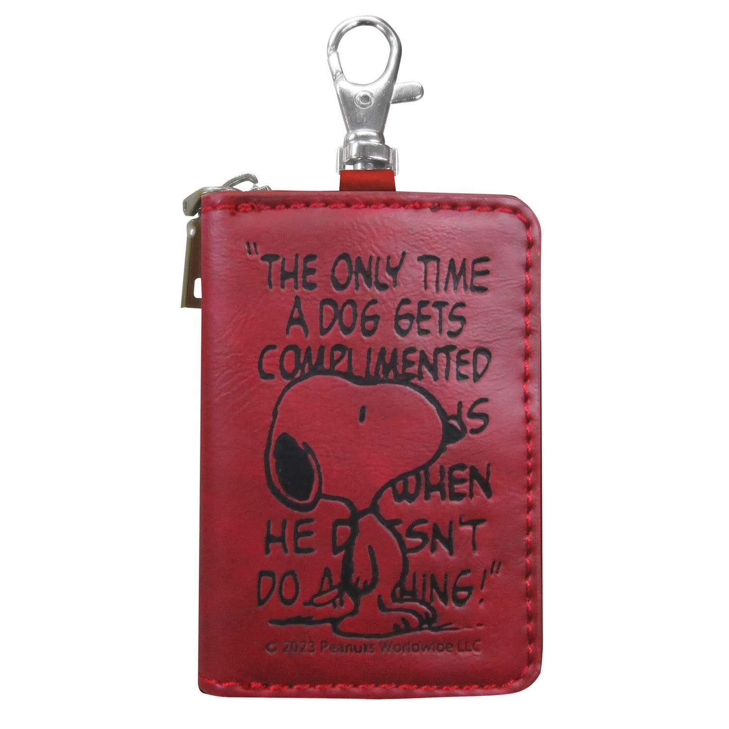 

Brand: Meibo SN283 Snoopy Car Smart Key Case, Transparent Window Type, Red W5.7cm×H12.5cm×D2.2cm красный