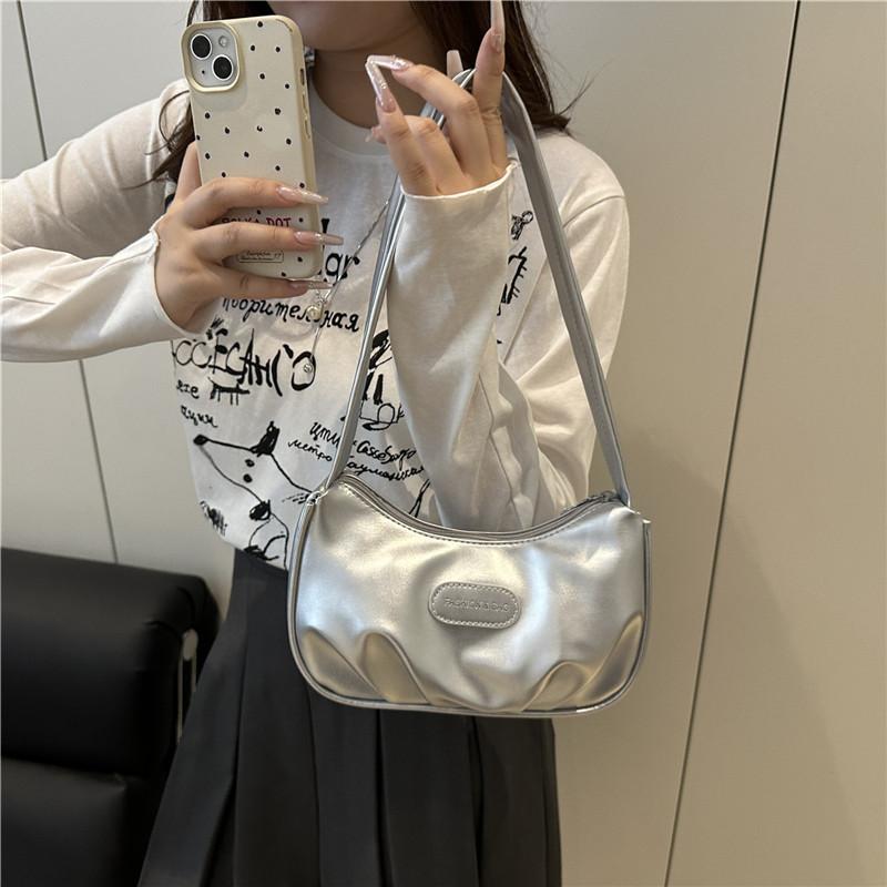 2025 Summer Popular Korean Fashion Armpit Bag High Value Women's Versatile Shoulder Bag Niche Design Women
