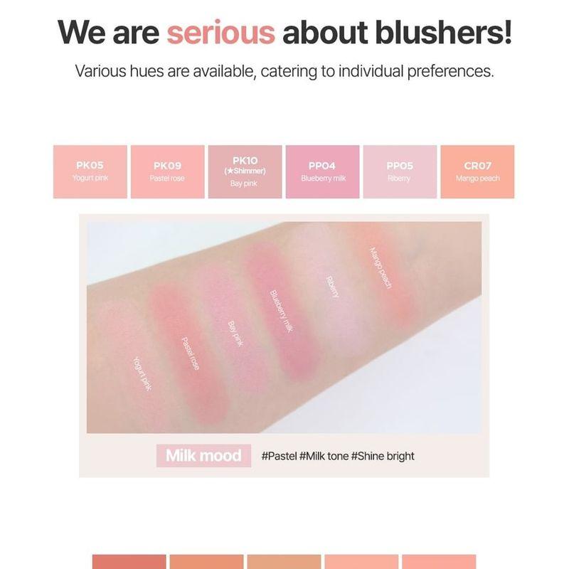 The Saem Saemmul Single Blusher - 22 Colors