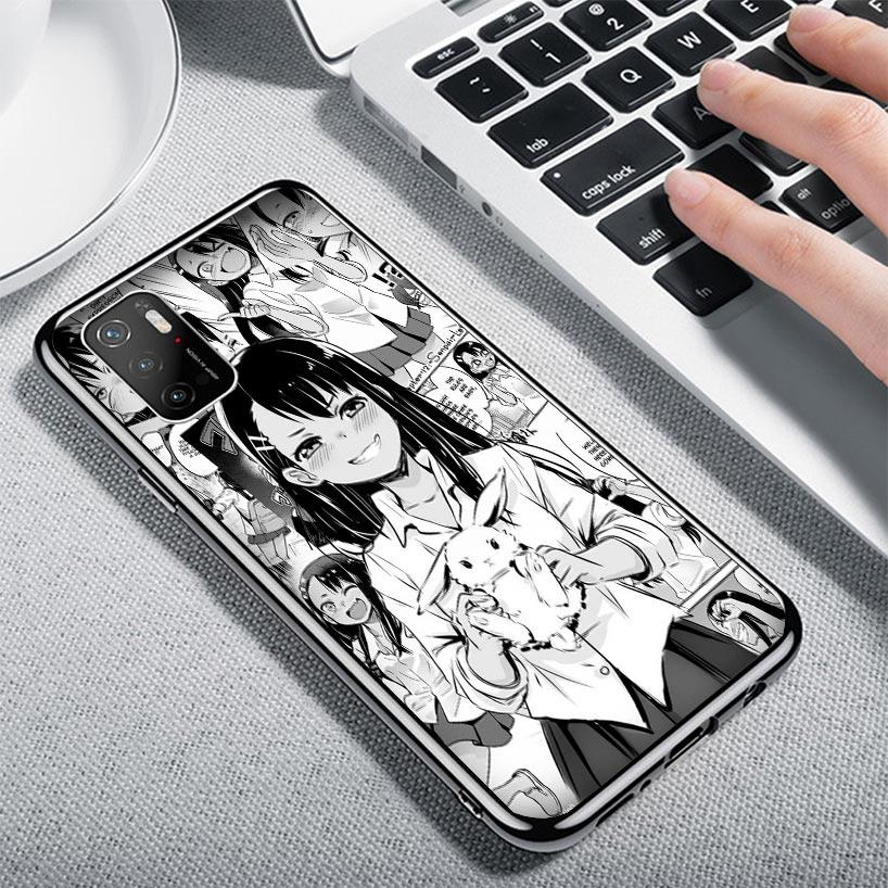 Nagatoro San Anime Aesthetic Case Phone Cover for Xiaomi Redmi Note 10 9 9S 8 8T 7 5 Pro Mi 12T 11T 10T 9T 12 11 Lite A3 A2 Tren