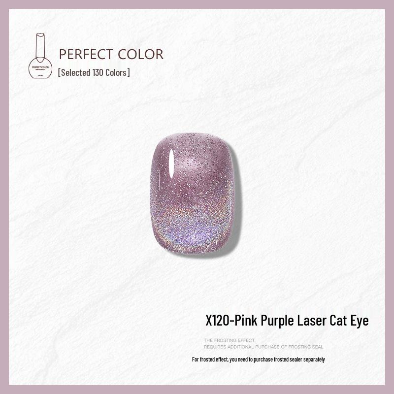 Nail Gel Polish: 130 New Nude & Bright Colors - Ice Translucent, Phototherapy, Glitter, Cat Eye Finish