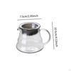 Clear Coffee Pot Creative Glass Carafe for Kitchen Lovers Gift 300ml