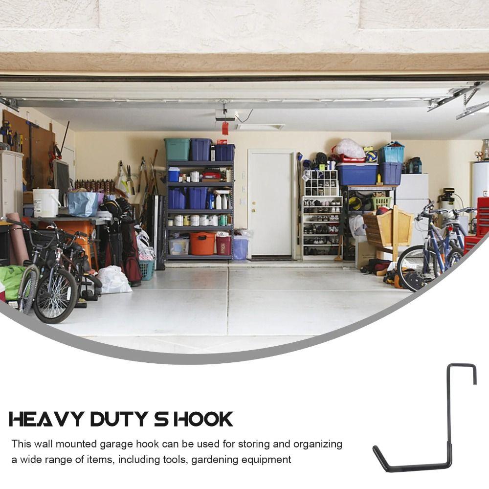 4Pcs Heavy Duty Rafter Hangers Hooks Anti-Slip Coated Metal Ladder Hanger For Bicycle, Ladder, Rope