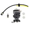 Carburetor Fuel Line Kit for Husqvarna 226HD60S 226HD75S Hedge Trimmer with Primer Bulb & Gasket #523071501