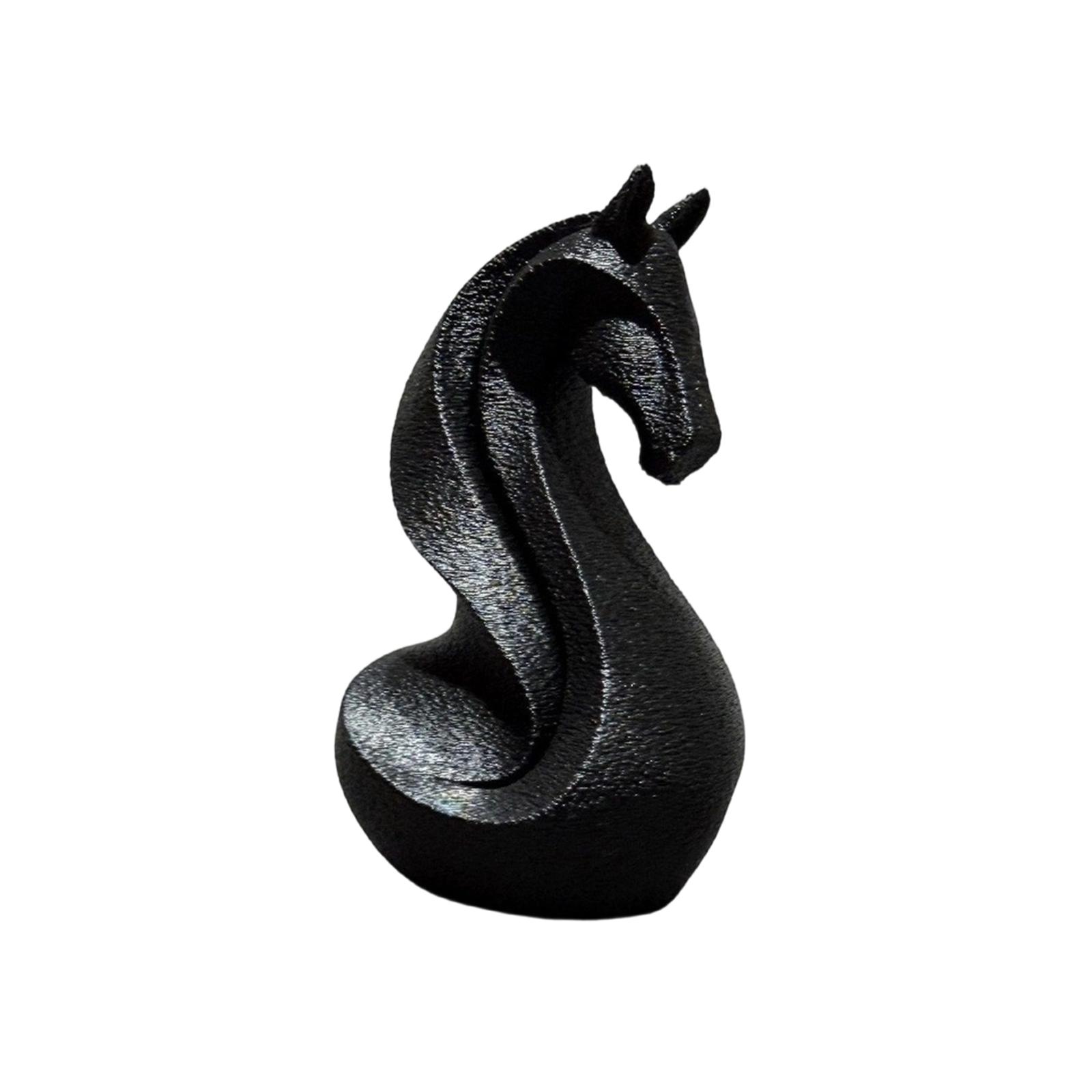 3D Printed Horse Statue, Modern Abstract Animal Figurine, Artistic Desktop Decor For Home Shelf, Unique Horse Ornament Gift