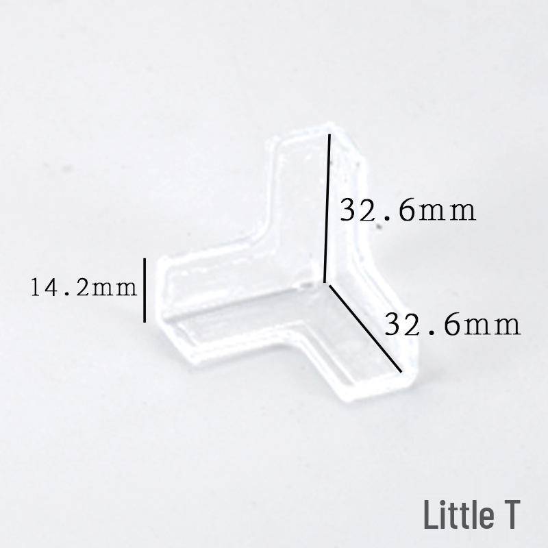 Child-Safe Transparent PVC Corner Protectors: Anti-Collision, Soft, Eco-Friendly for Furniture