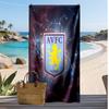 Asciugamano da Spiaggia con Stampa Calcio Aston Villa, Asciugamano Grande Morbido ad Asciugatura Rapida per Spiaggia Campeggio Nuoto