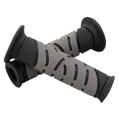 Daytona PROGRIP Motorcycle Grip for Handlebar Diameter 125mm Gel End Penetration 719 Type 98046 22.2 Anti-vibration Black/Gray