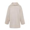 G·TENNA Women's Mid-Length Wool Cashmere Coat
