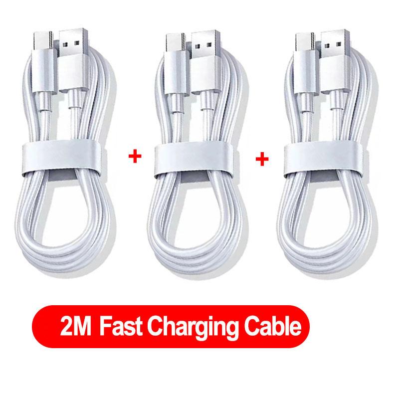 1-3PCS 10A 100W Typ C Superschnellladekabel Datenkabel für Samsung Huawei Xiaomi Redmi Schnelllade-USB-C-Kabel